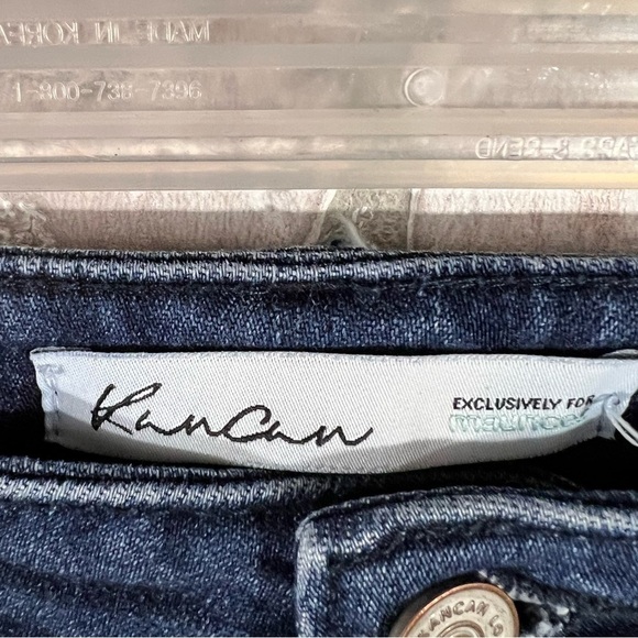 Kancan Midrise Skinny Side Slit Ankle Jeans Size 29 - Picture 8 of 10